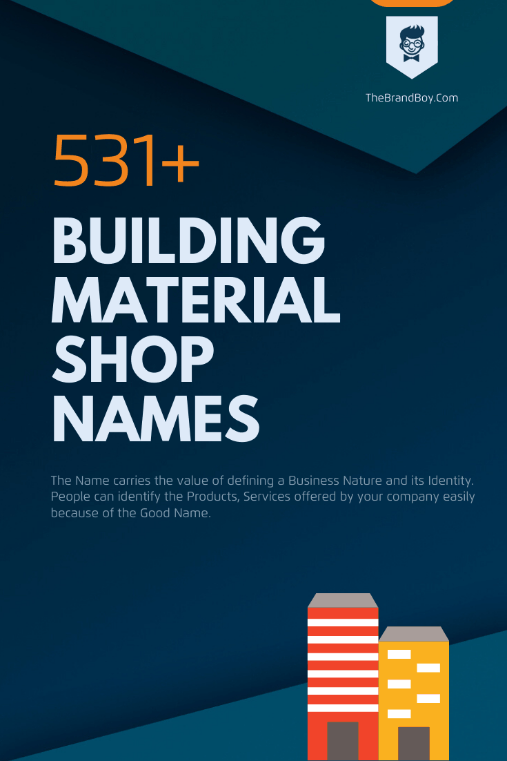 Best Name For Building Material Shop