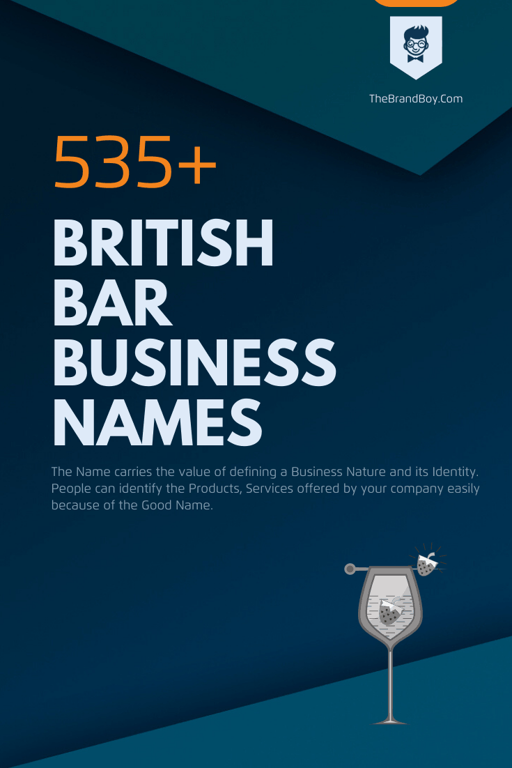 British Bar Names