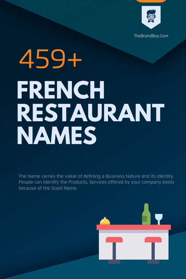 365 Catchy French Restaurant Names Small Business
