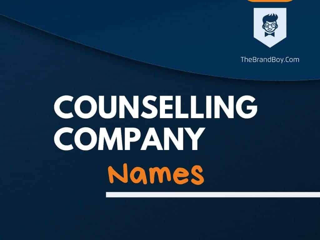 1250 Counseling Business Names Ideas Generator Guide TheBrandBoy