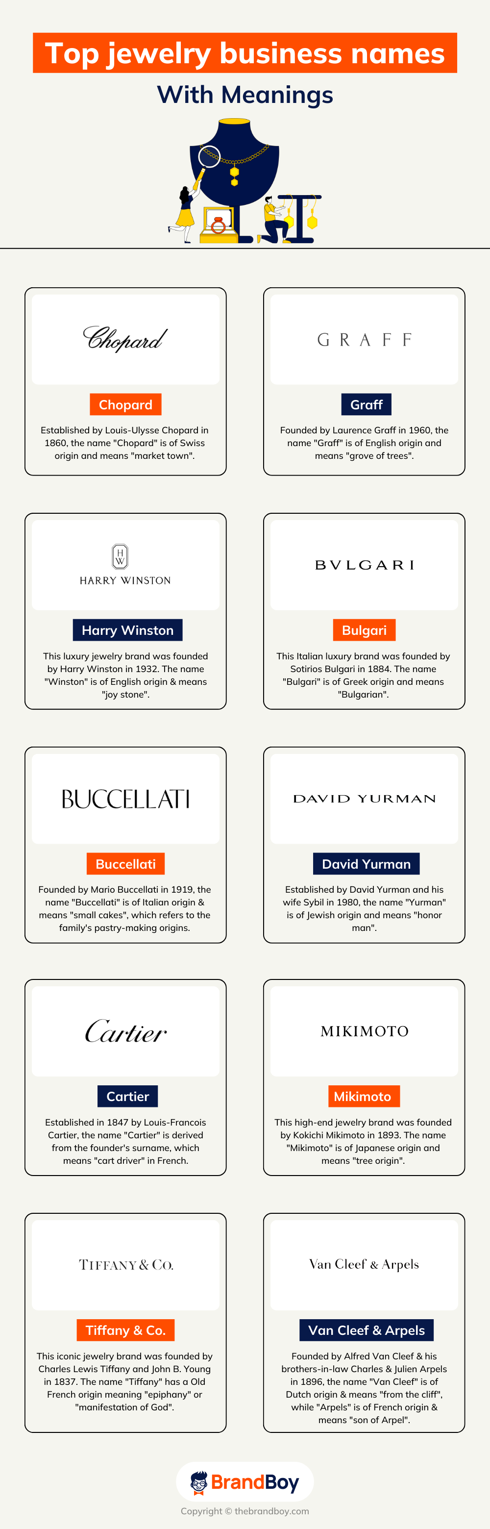 1550+ Jewelry Business Names + Ideas (Generator + Examples) (Video