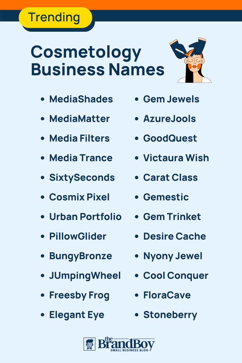 Cosmetology Business Names: 374+ Best And Catchy Names - theBrandBoy