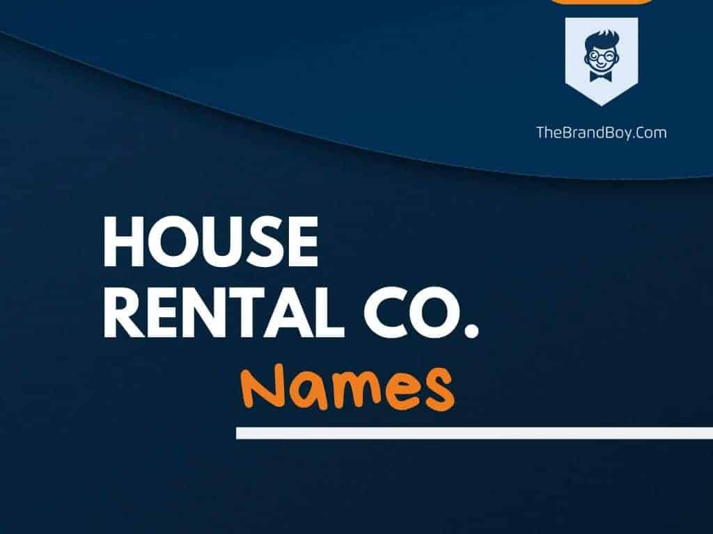 Business Name Ideas For Rental Property