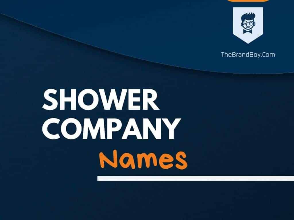 379+ Best Shower Business Names Ideas theBrandBoy