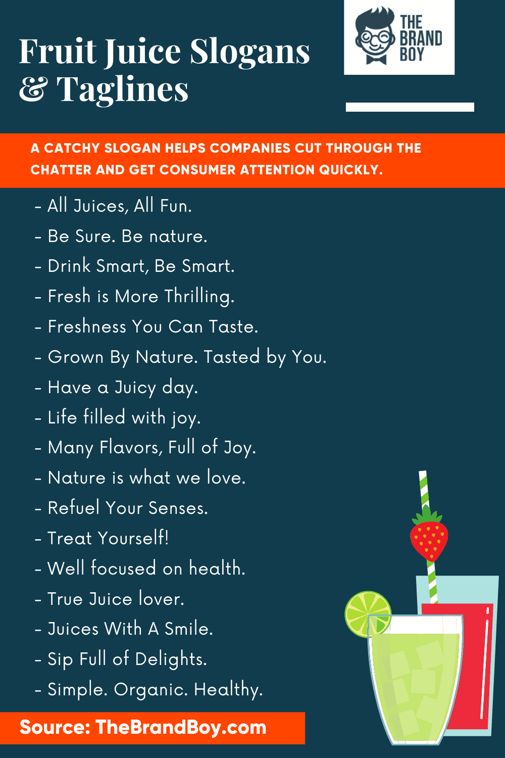 199+ Catchy Fruit Shake Business Slogans and Taglines