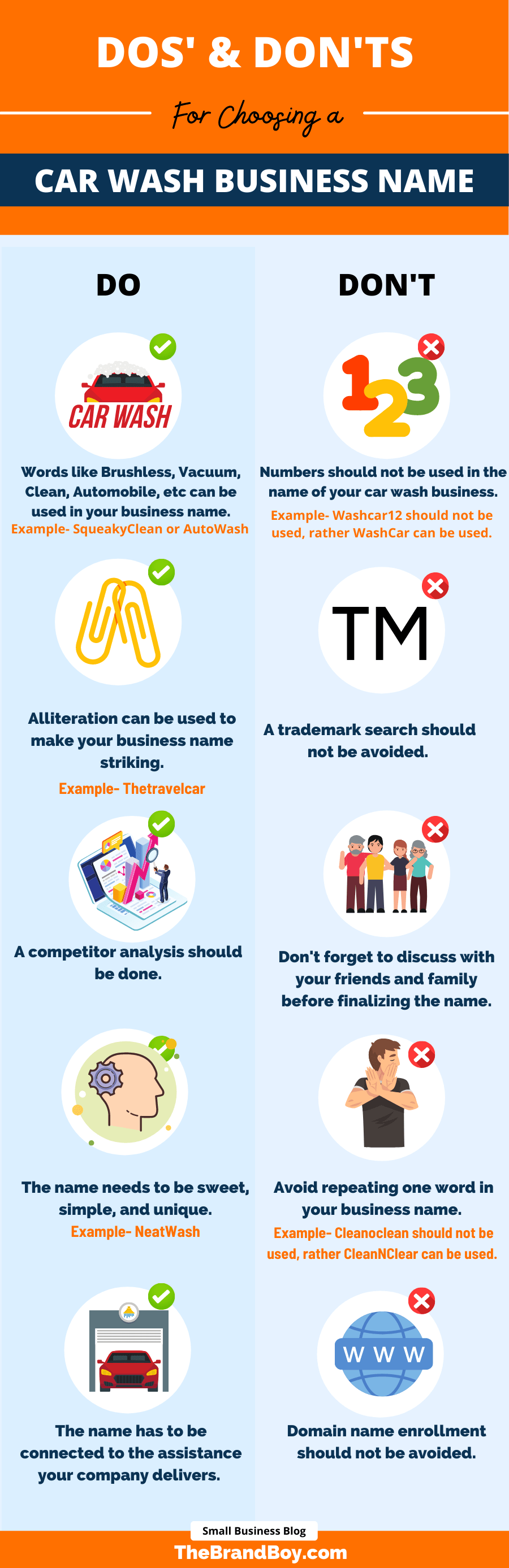 1003 Car Wash Business Names Ideas Video Infographic 