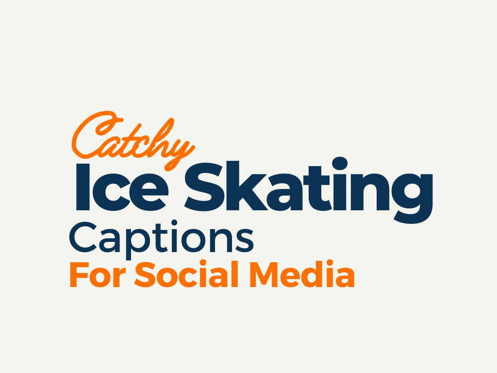 680+ Catchy Ice Skating Captions That Will Make You Go