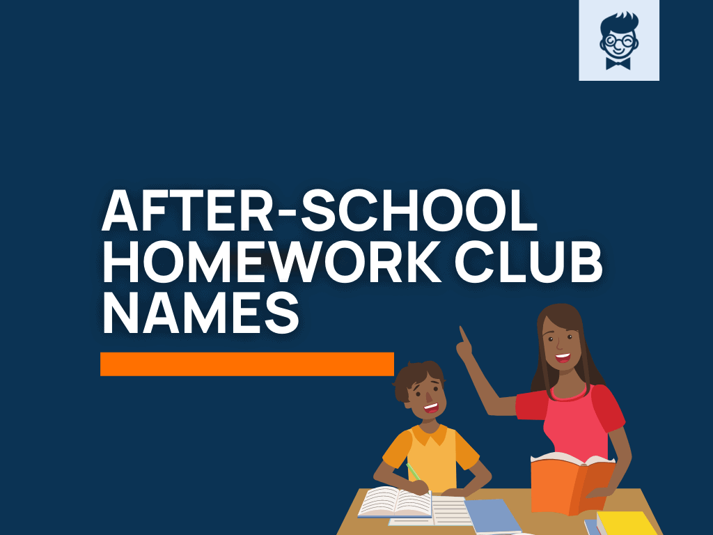 homework club name ideas