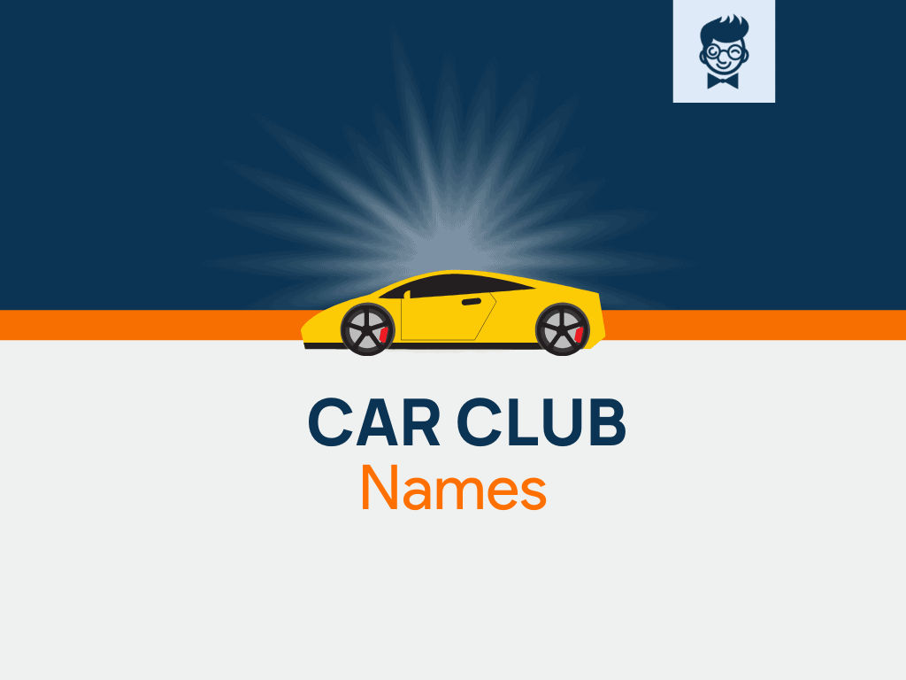 Car Club Names: 650+ Catchy and Cool Names - The Social Campus