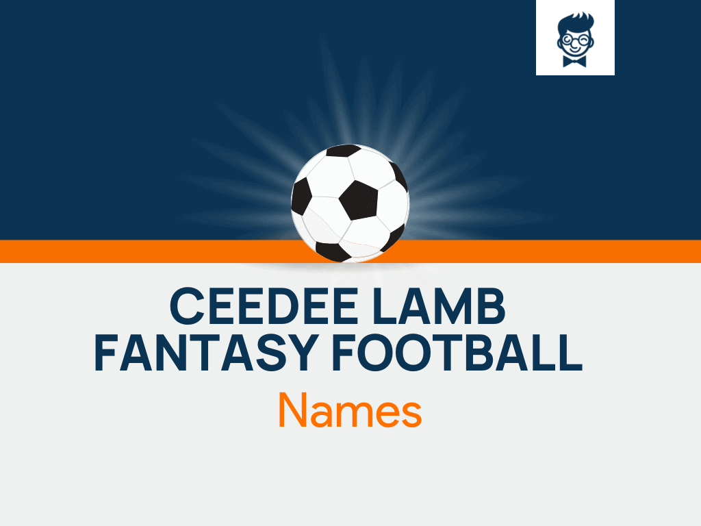 Ceedee Lamb Fantasy Football Names 600+ Catchy and Cool Names BrandBoy