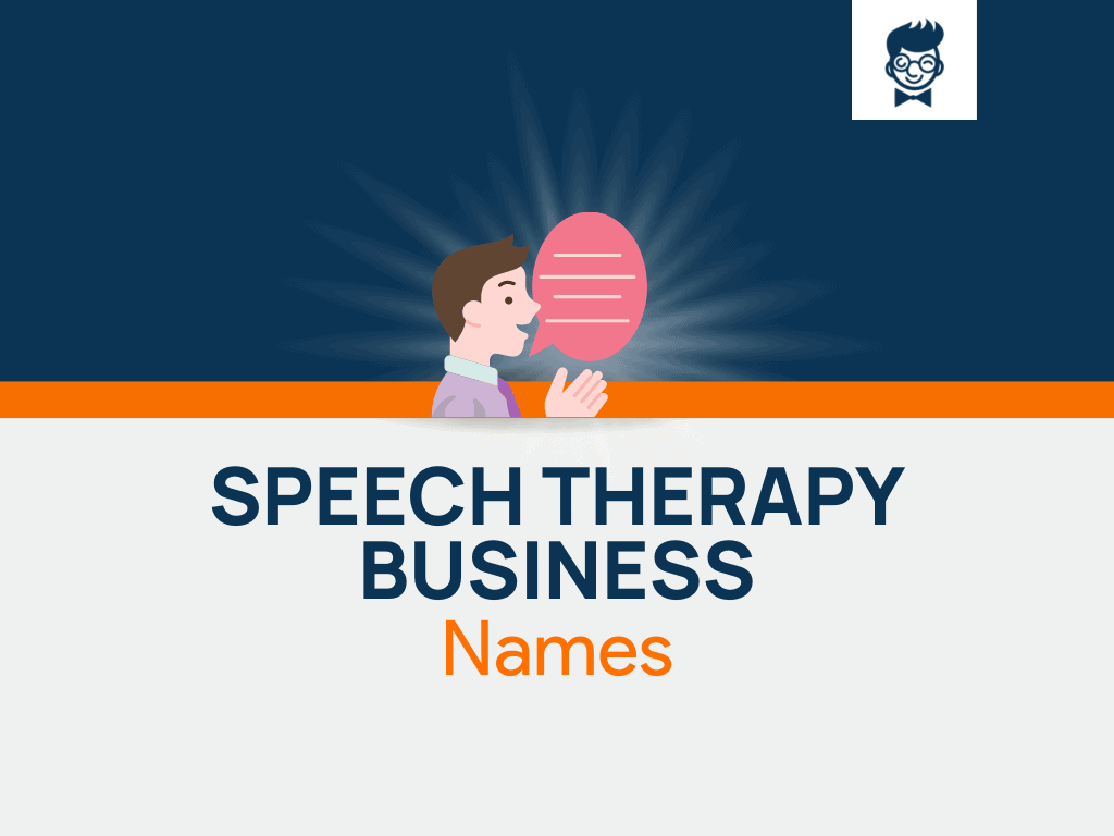 1250 Speech Therapy Business Names Ideas Generator Guide BrandBoy