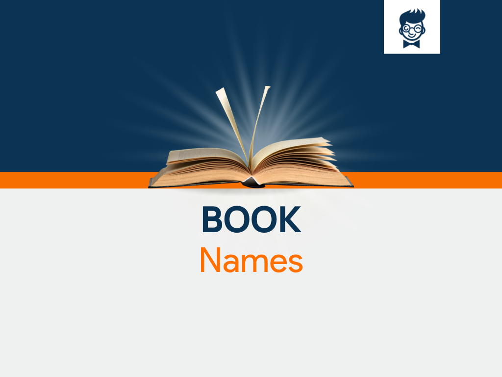 Book Names: 600+ catchy and Cool Names - BrandBoy