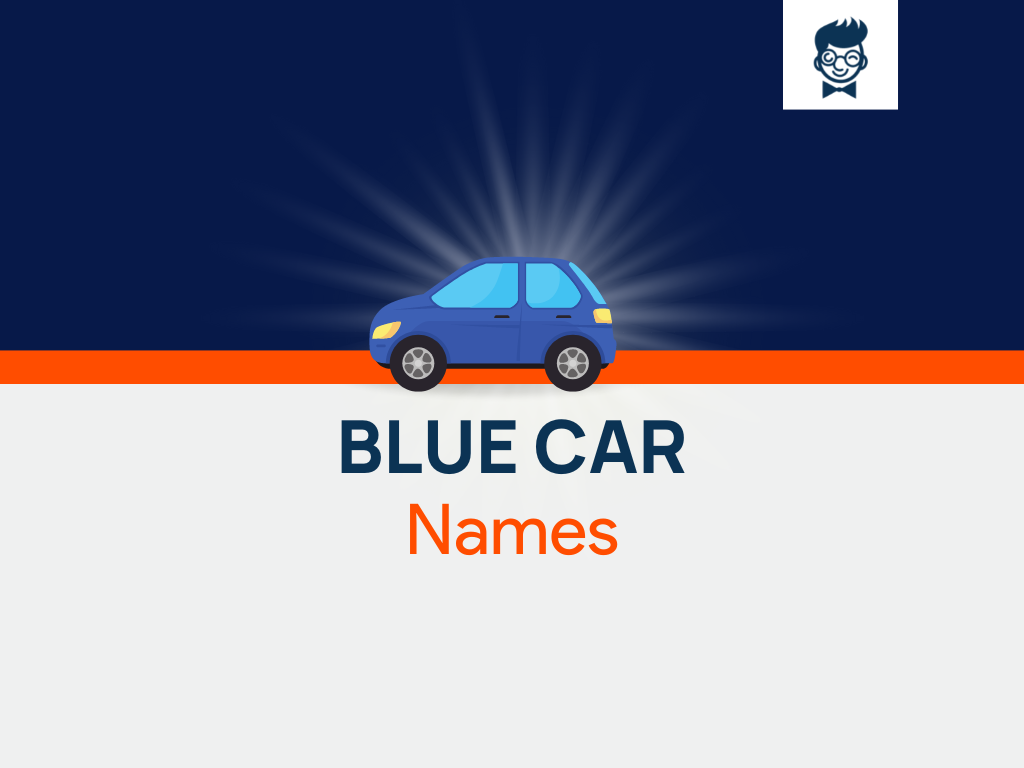 Blue Car Names: 595+ Catchy And Cool Names - BrandBoy