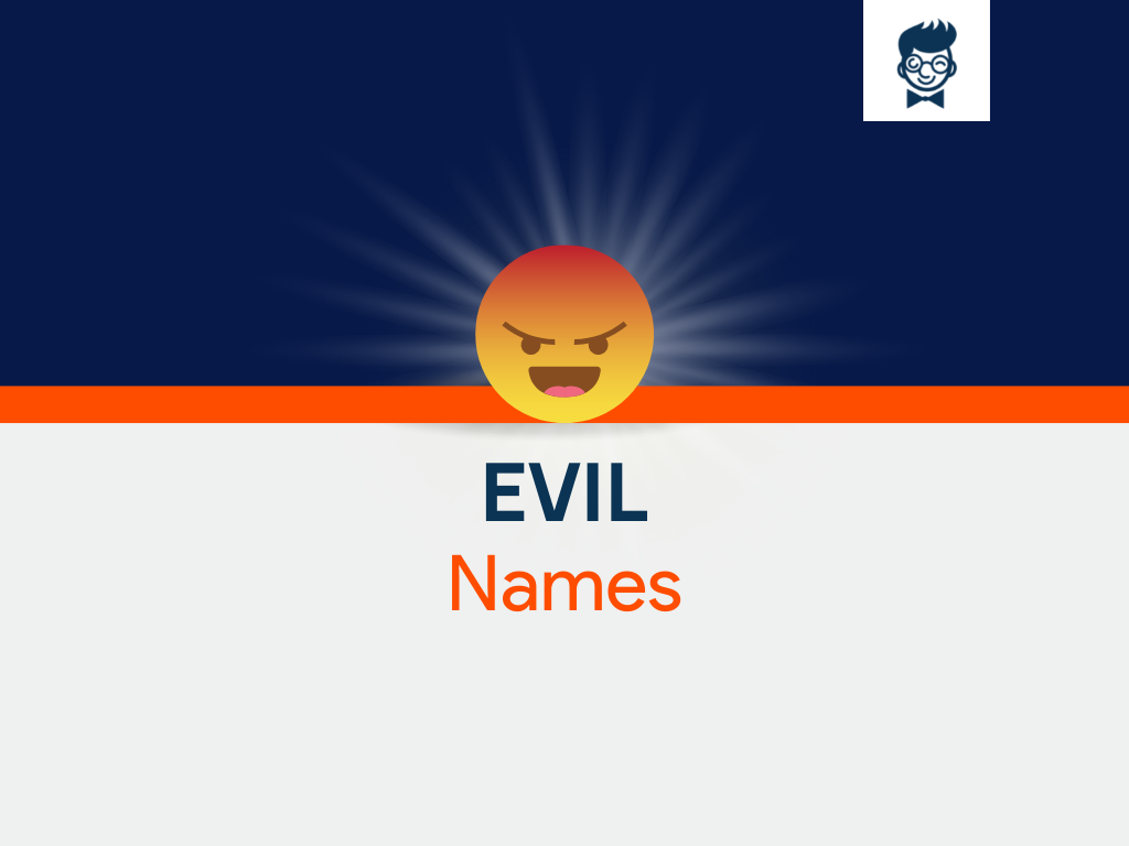 Best Names For Evil Characters