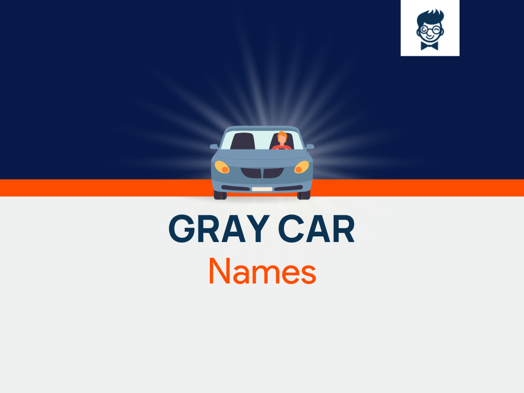 Gray Car Names: 610+ Catchy And Cool Names - BrandBoy