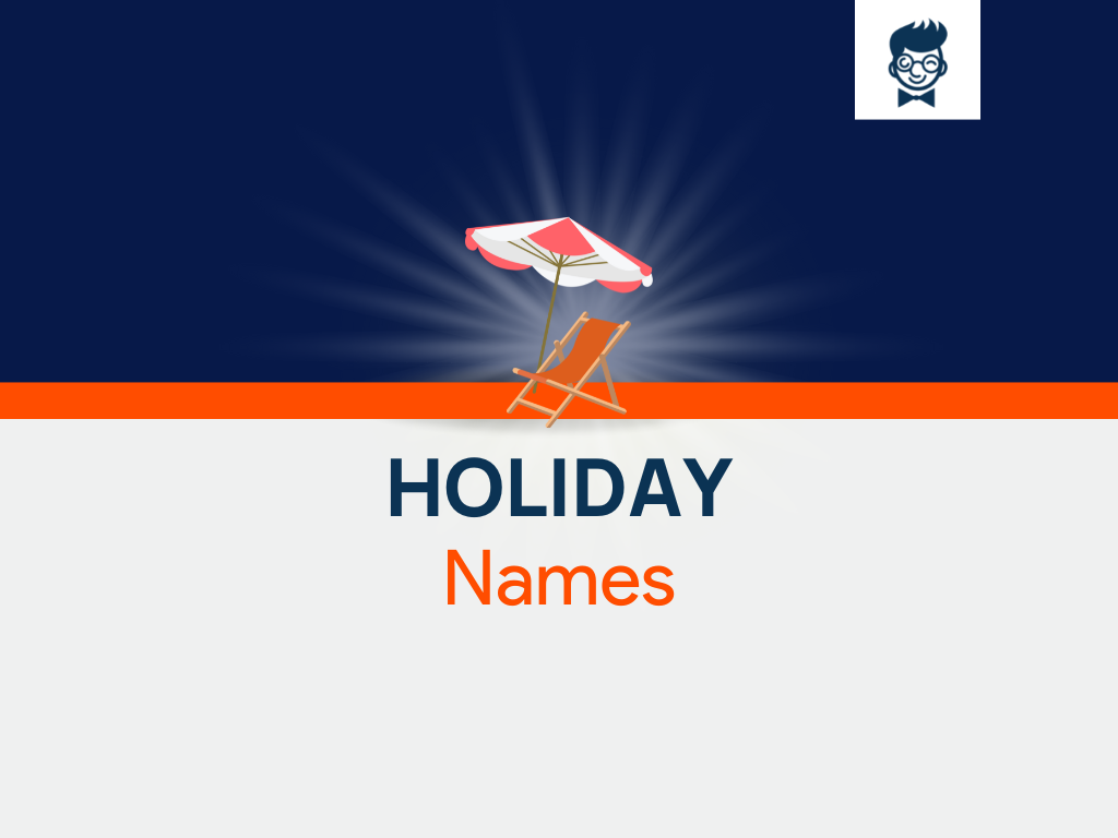 What Are The Holiday Names