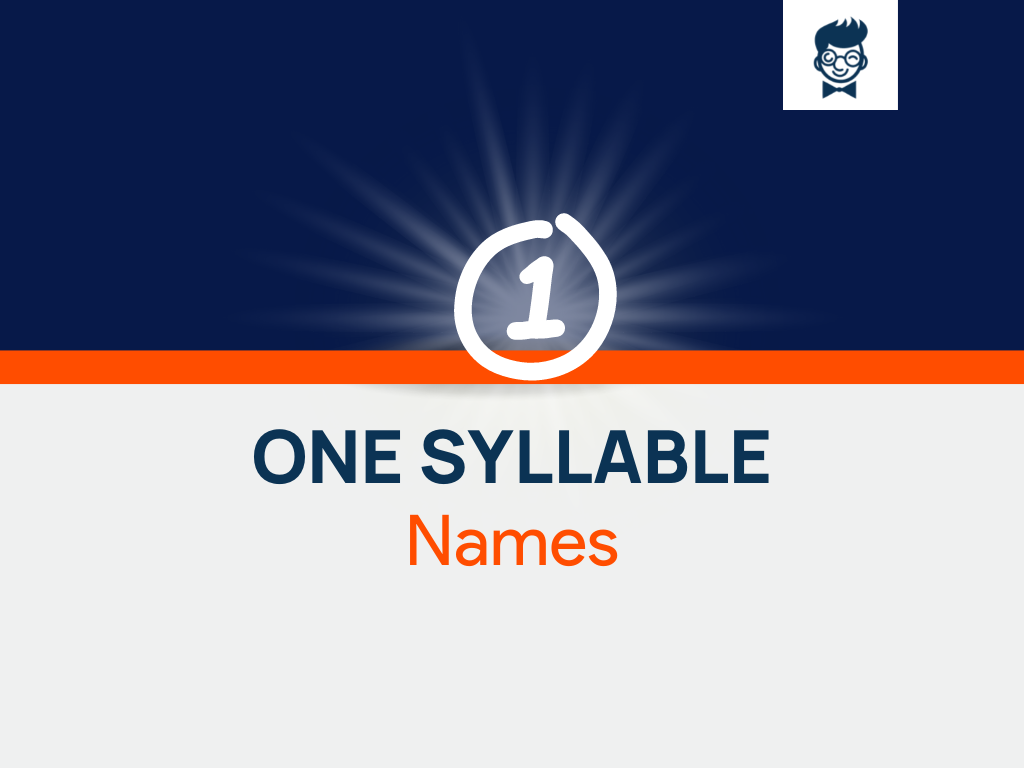 605 One Syllable Names BrandBoy