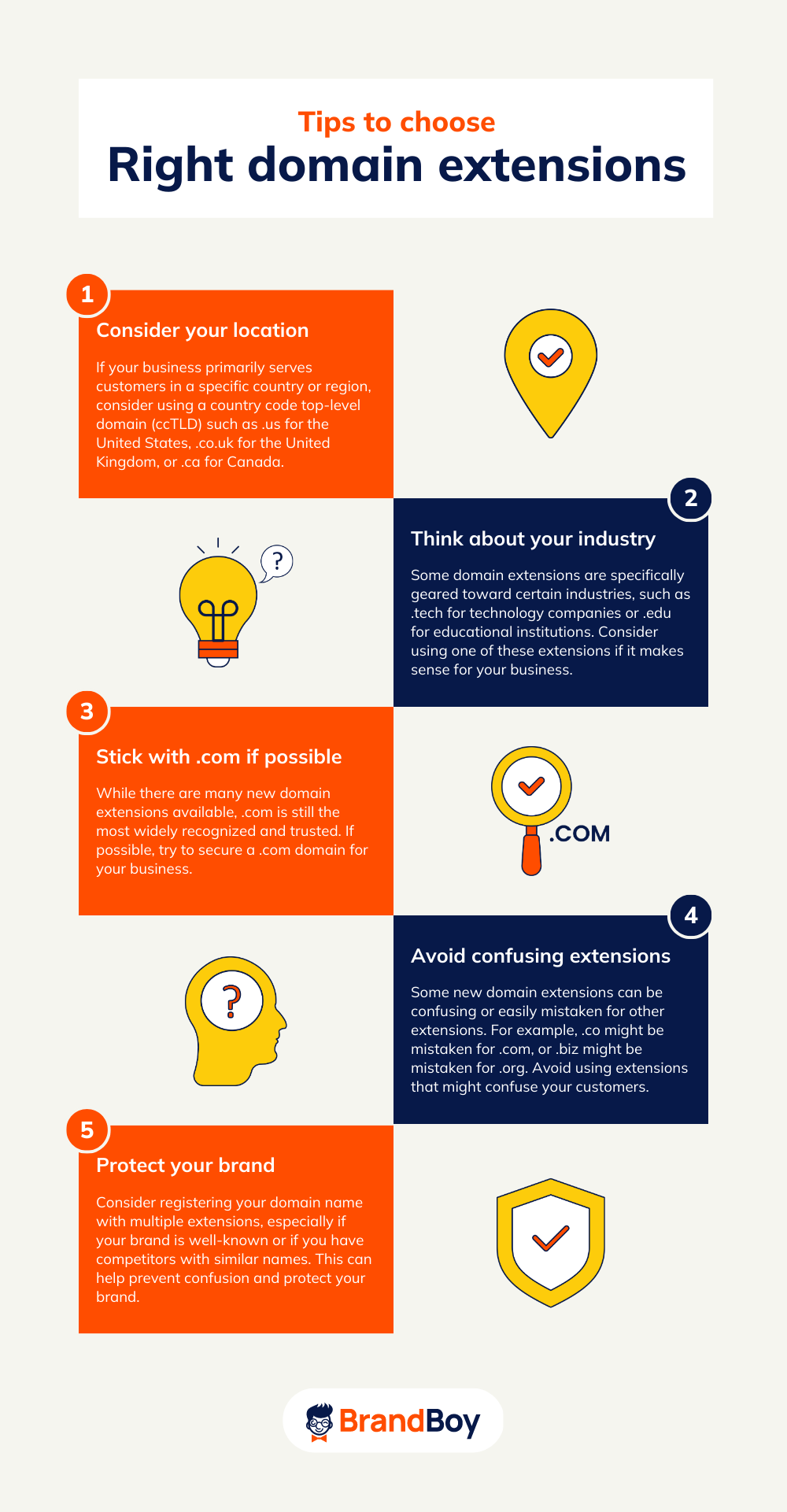 Types Of Domain Extensions: What You Need to Know - BrandBoy
