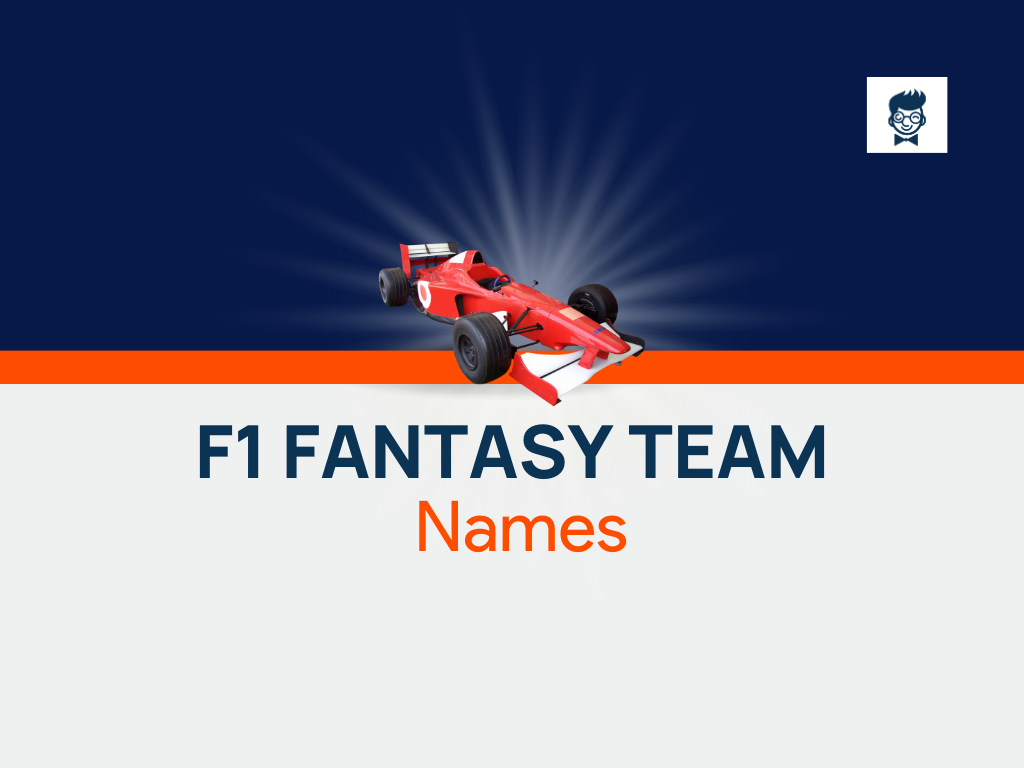 400 F1 Fantasy Team Names Ideas Generator BrandBoy