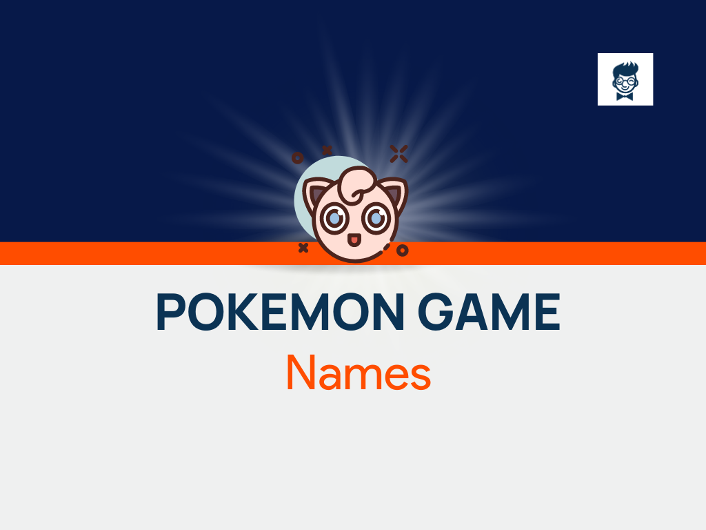 Pokemon Game Names 