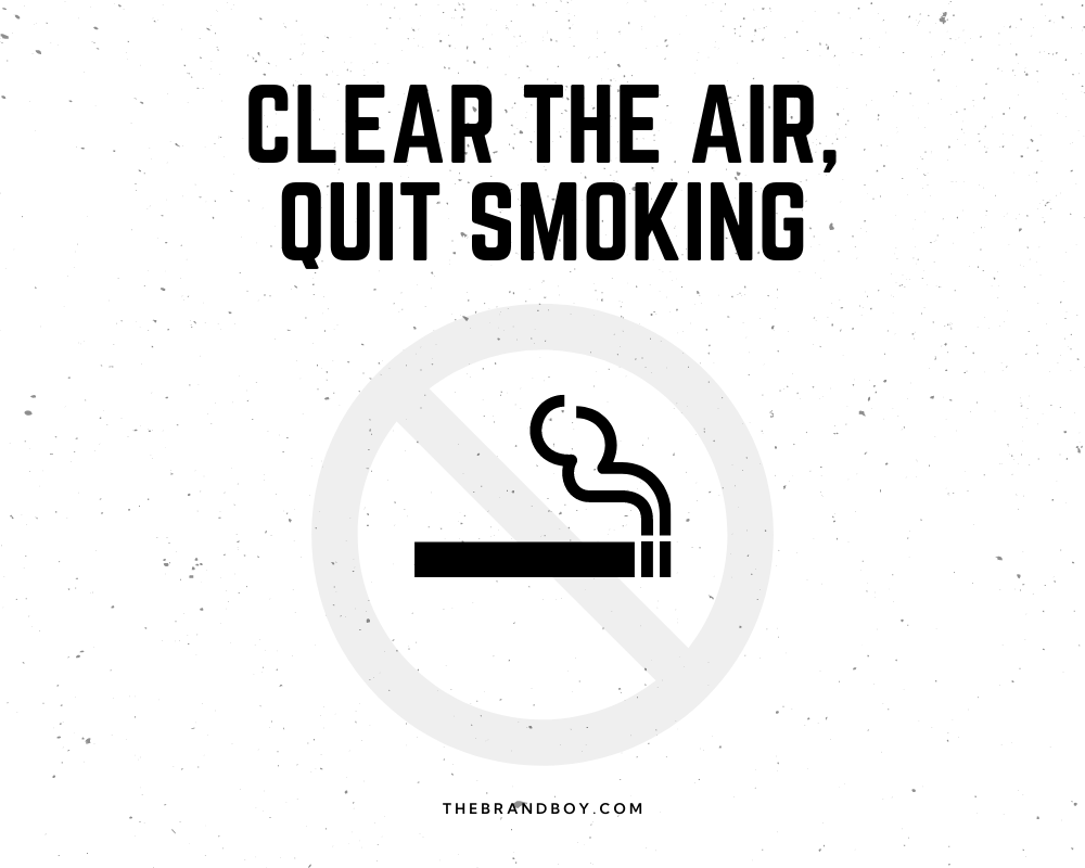 722+ Catchy No Smoking Slogans To Inspire Your Quitting Journey ...