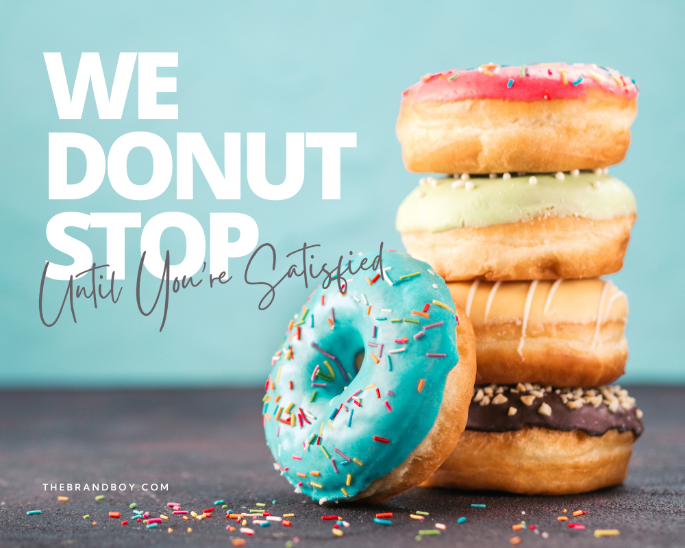 1250+ Brilliant Donut Slogans Collection - BrandBoy