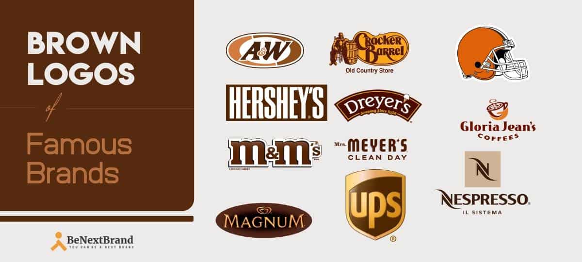 31+ Creative Brown Logos of Popular Brands - BeNextBrand.Com