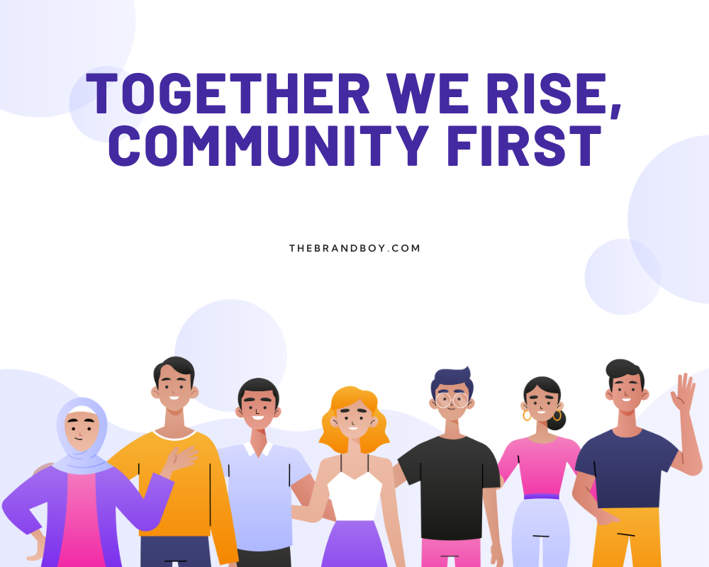 Community Problem Slogan