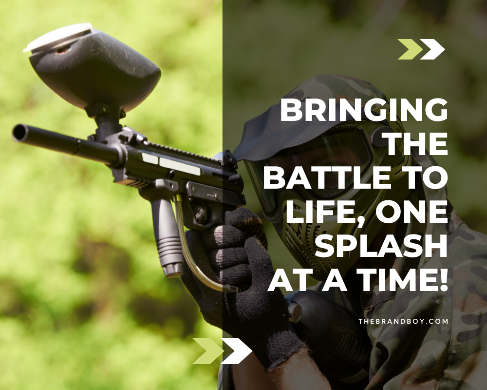 790+ Best Paintball Slogans And Taglines (Generator + Guide)