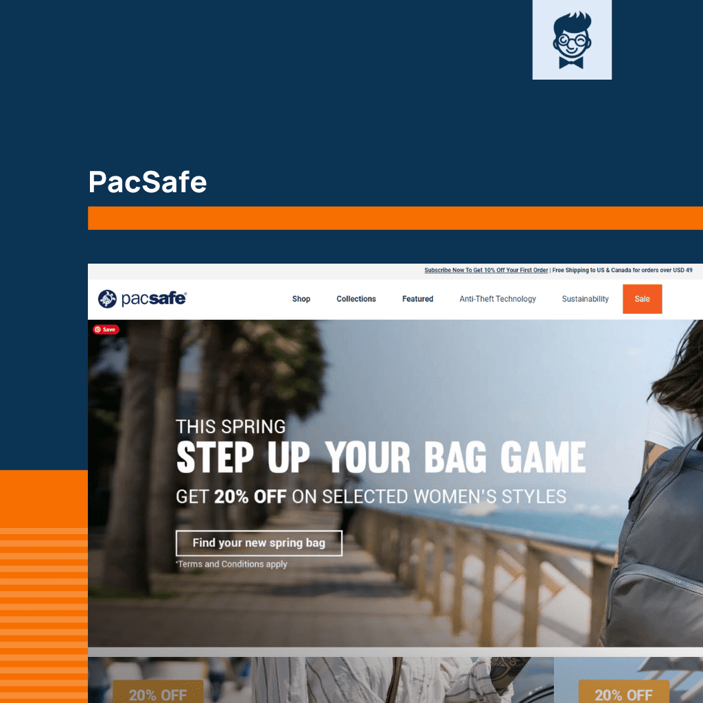 50+ Best Backpack Website Design Examples: Inspiring Layouts - BrandBoy