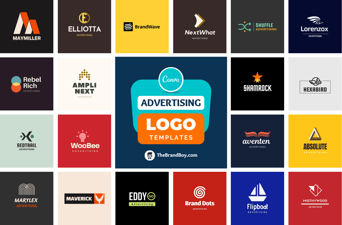 30 Free Advertising Agency Logo Ideas Edit Download BrandBoy