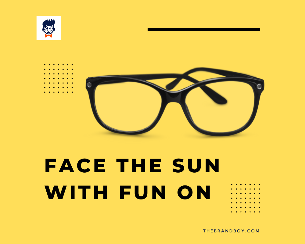 768+ Cool Sunglasses Slogans And Taglines (Generator + Guide)