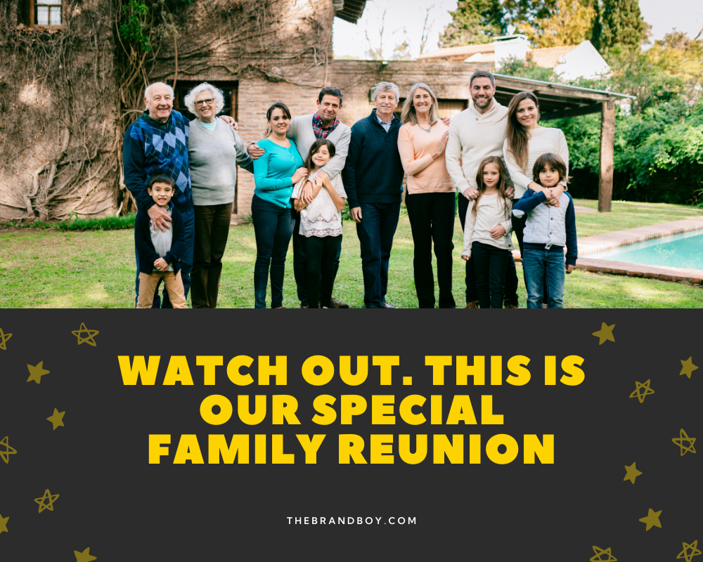684+ Best Family Reunion Slogans And Titles