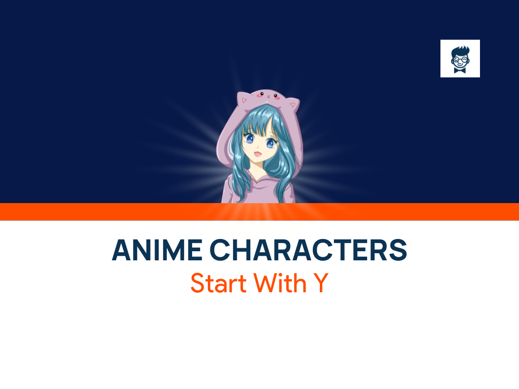 Anime Characters Starting With Y