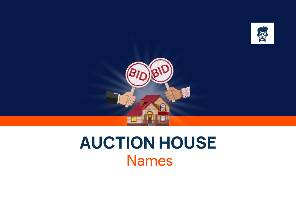 469+ Best Auction House Names Ideas