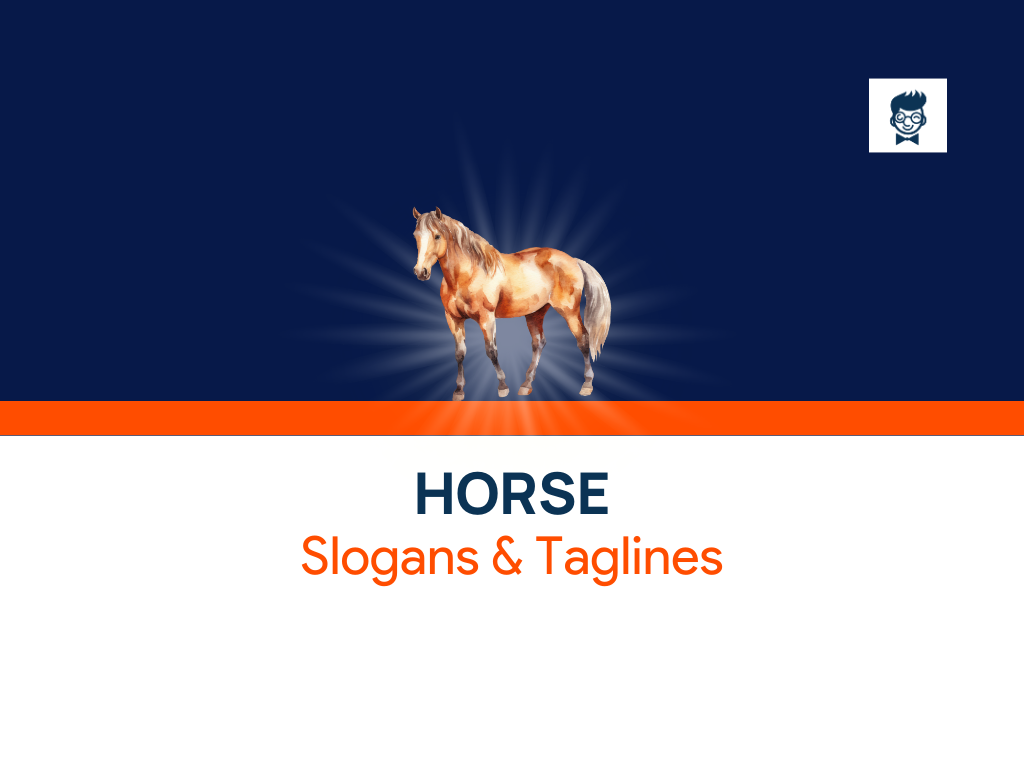452+ Catchy Horse Slogans and Taglines