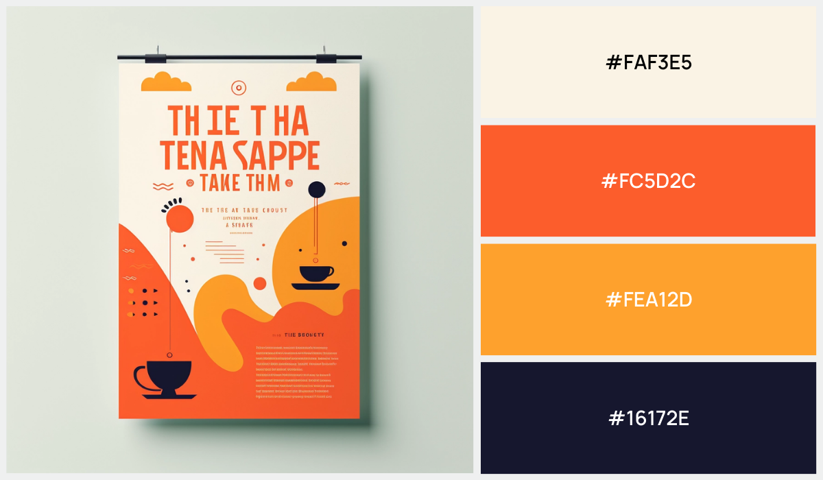 30+ Classy Poster Color Palettes (Don't Miss Out) - BrandBoy