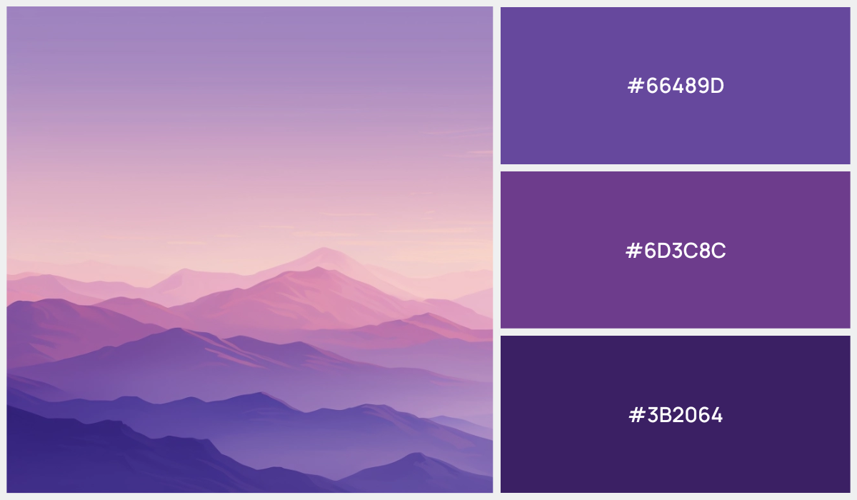 30+ Purple Color Palettes To Make Wonderful Designs - BrandBoy