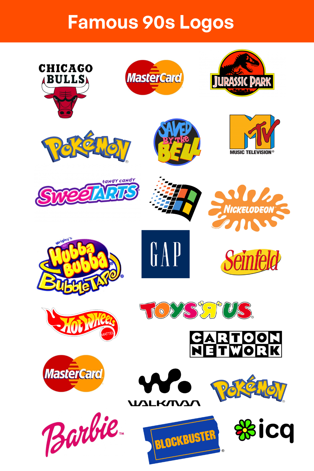 26 Memorable 90s Logos That Defined a Digital Era - BrandBoy