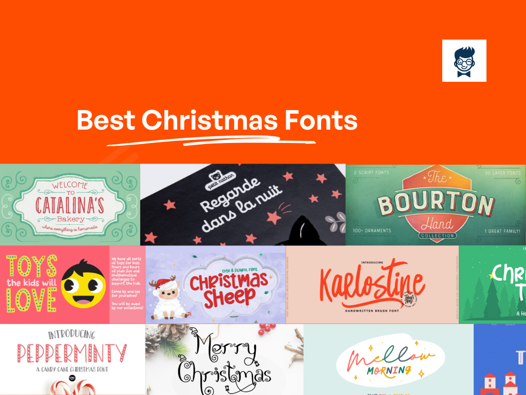 25+ Best Christmas Fonts For Your Christmas Marketing - BrandBoy