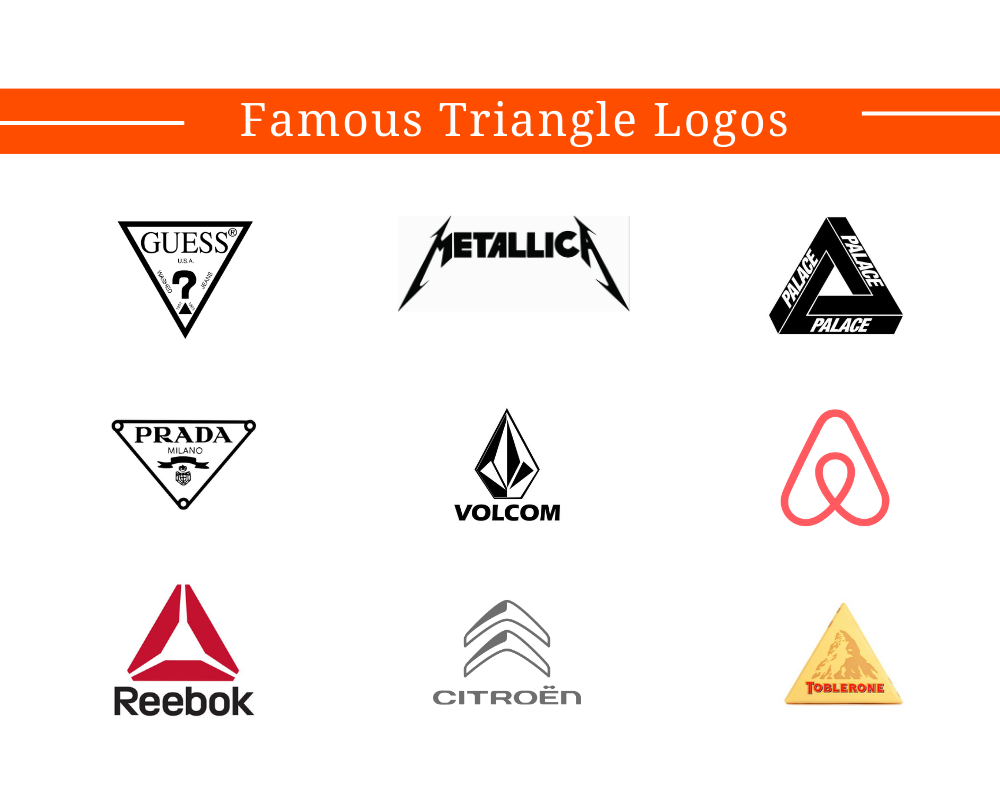 25+ Famous Triangle Logos + History behind its Shape