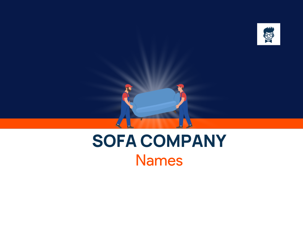 1070+ Sofa Company Names Ideas